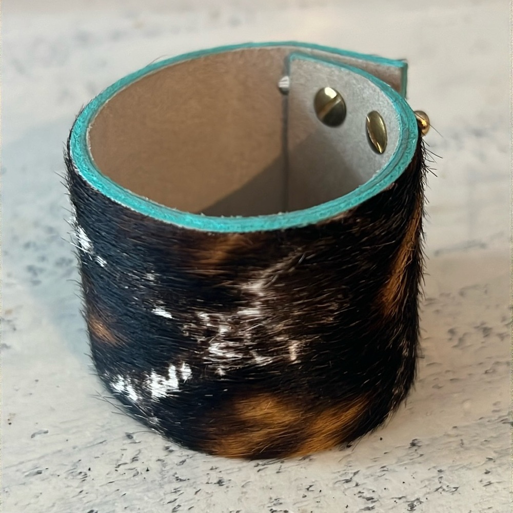 BOHO Faux Fur Animal Cuff Bracelet